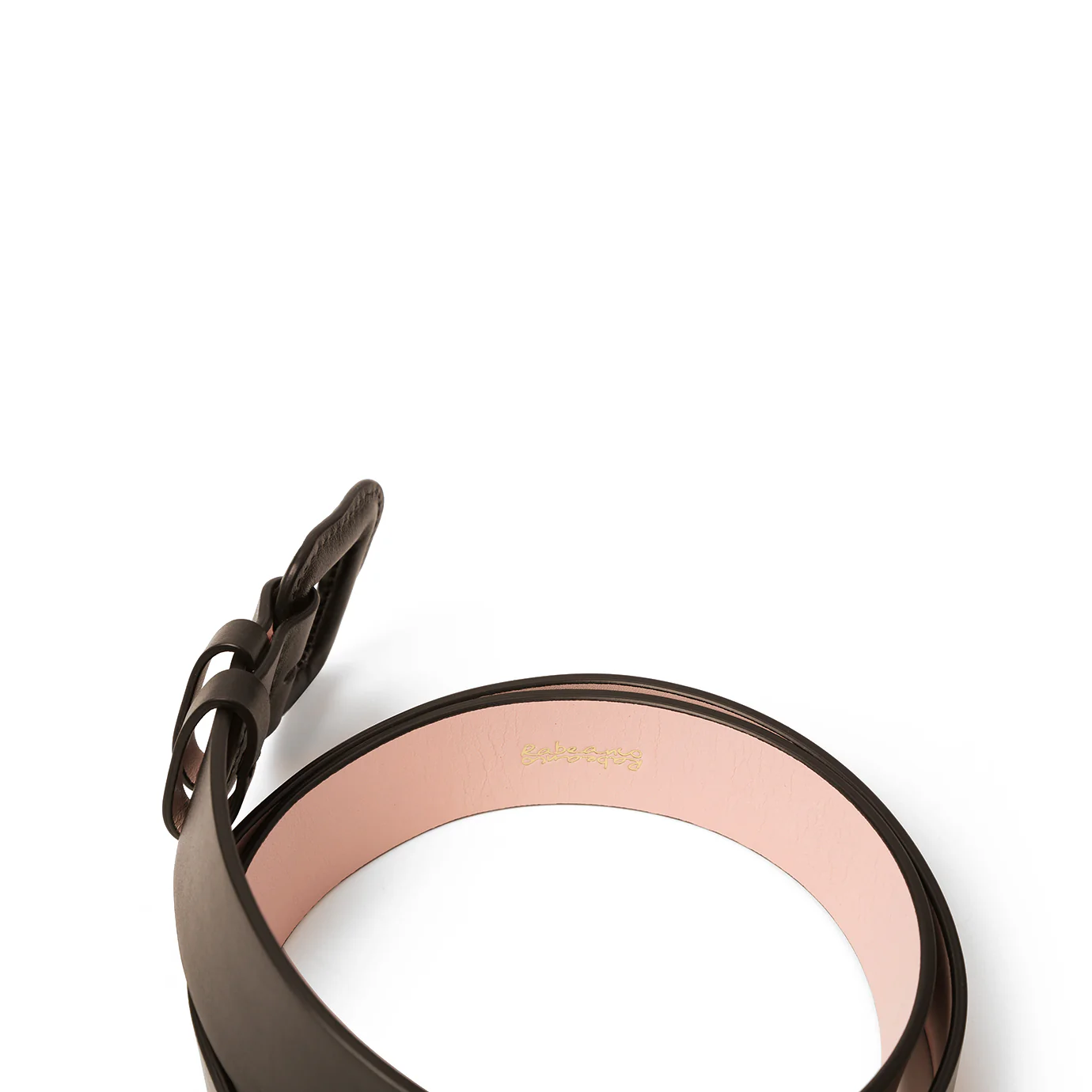 Leather Padded Square Buckle Belt - Image 8