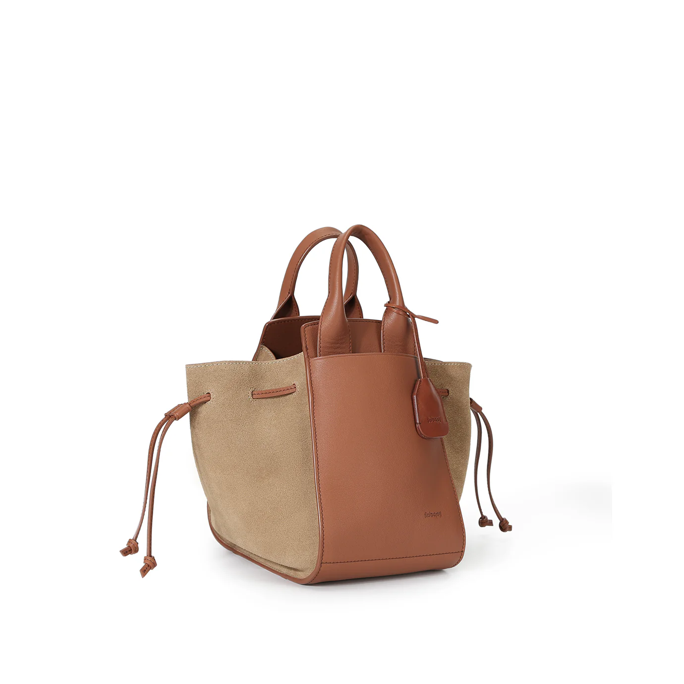 LU-II Ruched Top Handle Bag - Image 4