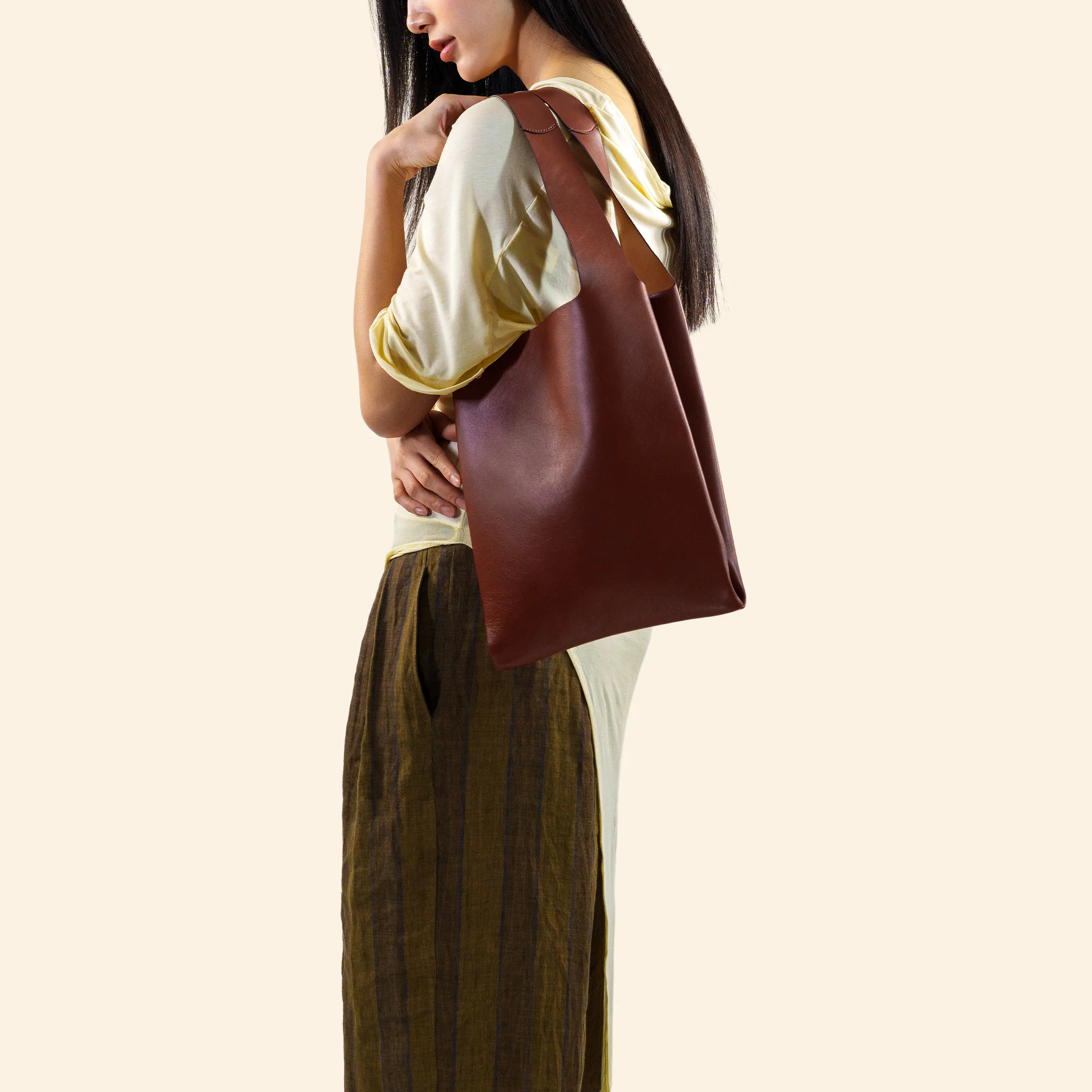 VERA Minimalist Shopper Tote Bag