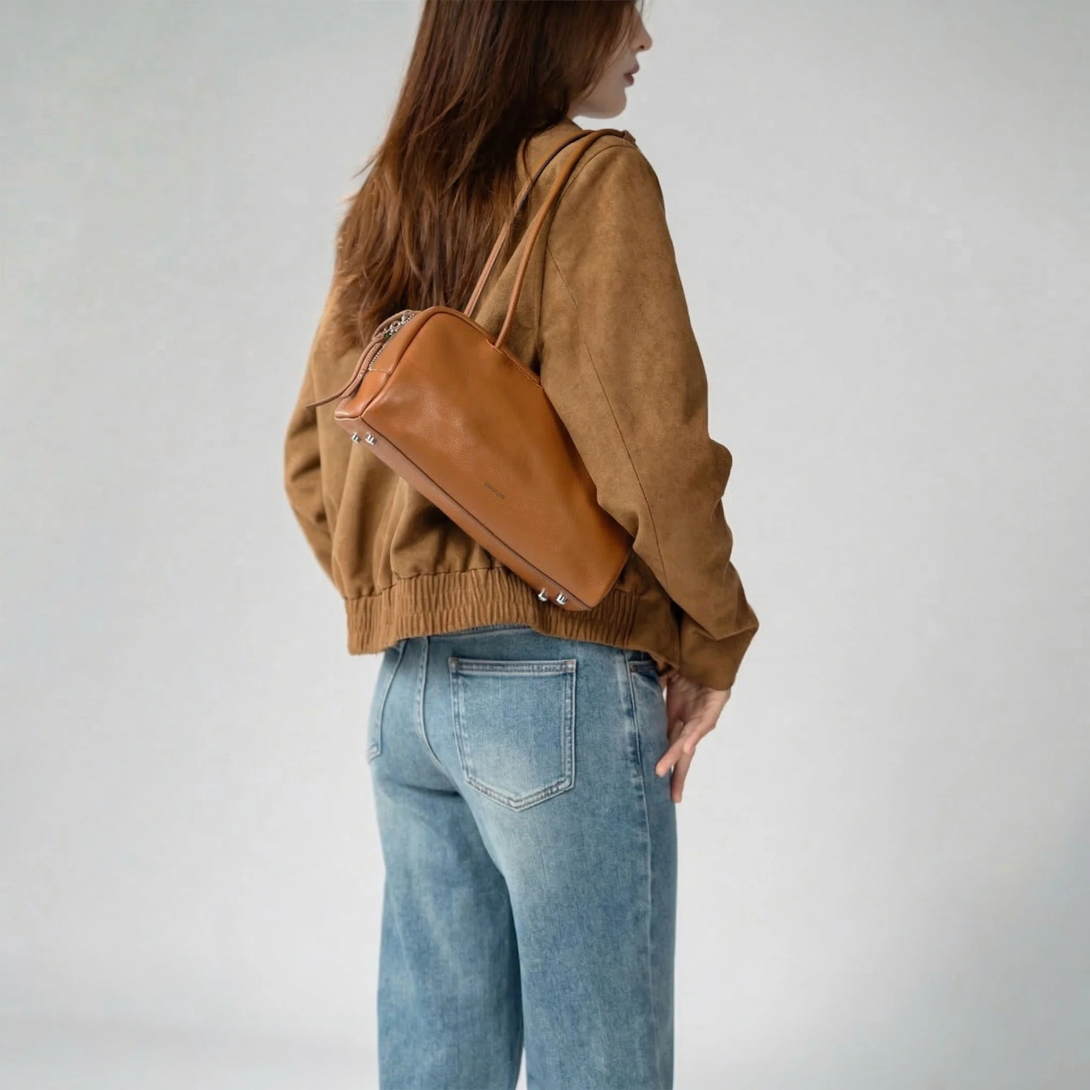 TONA Pocket East West Boston Bag - Image 3