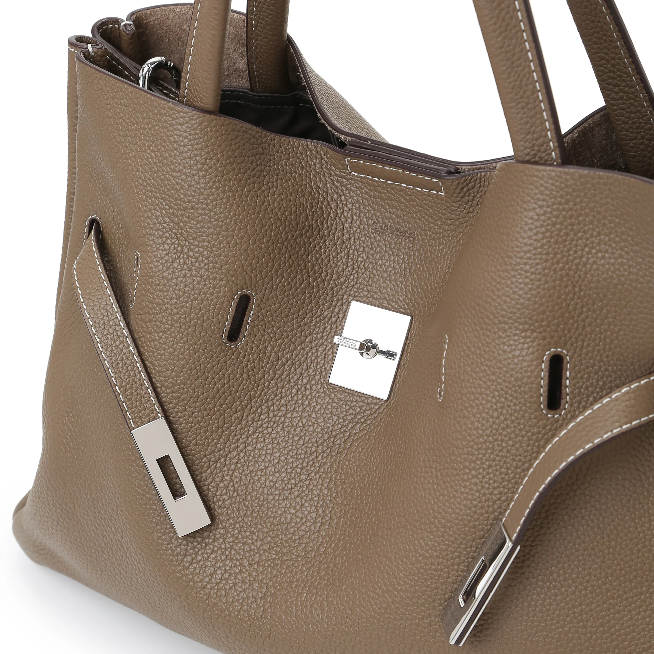 SAOIRSE Belt Soft Structural Shoulder Tote Large - Image 13