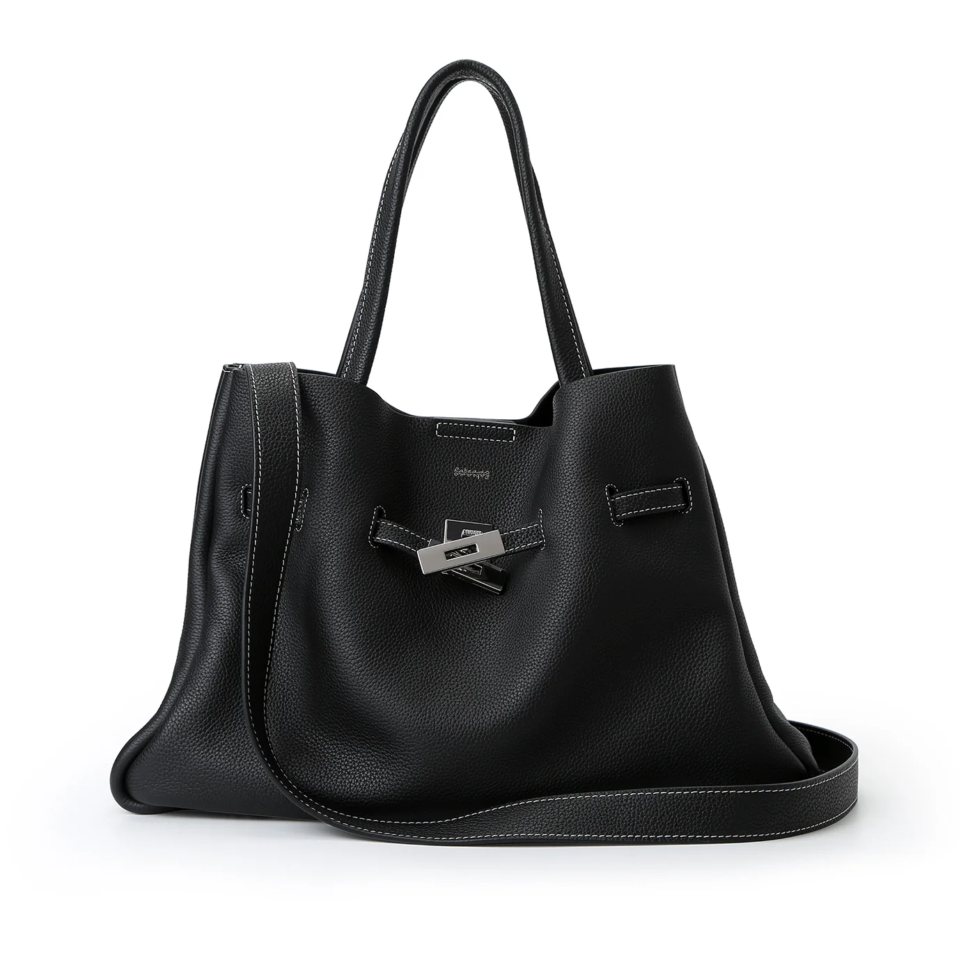 SAOIRSE Belt Soft Structural Shoulder Tote Large - Image 4