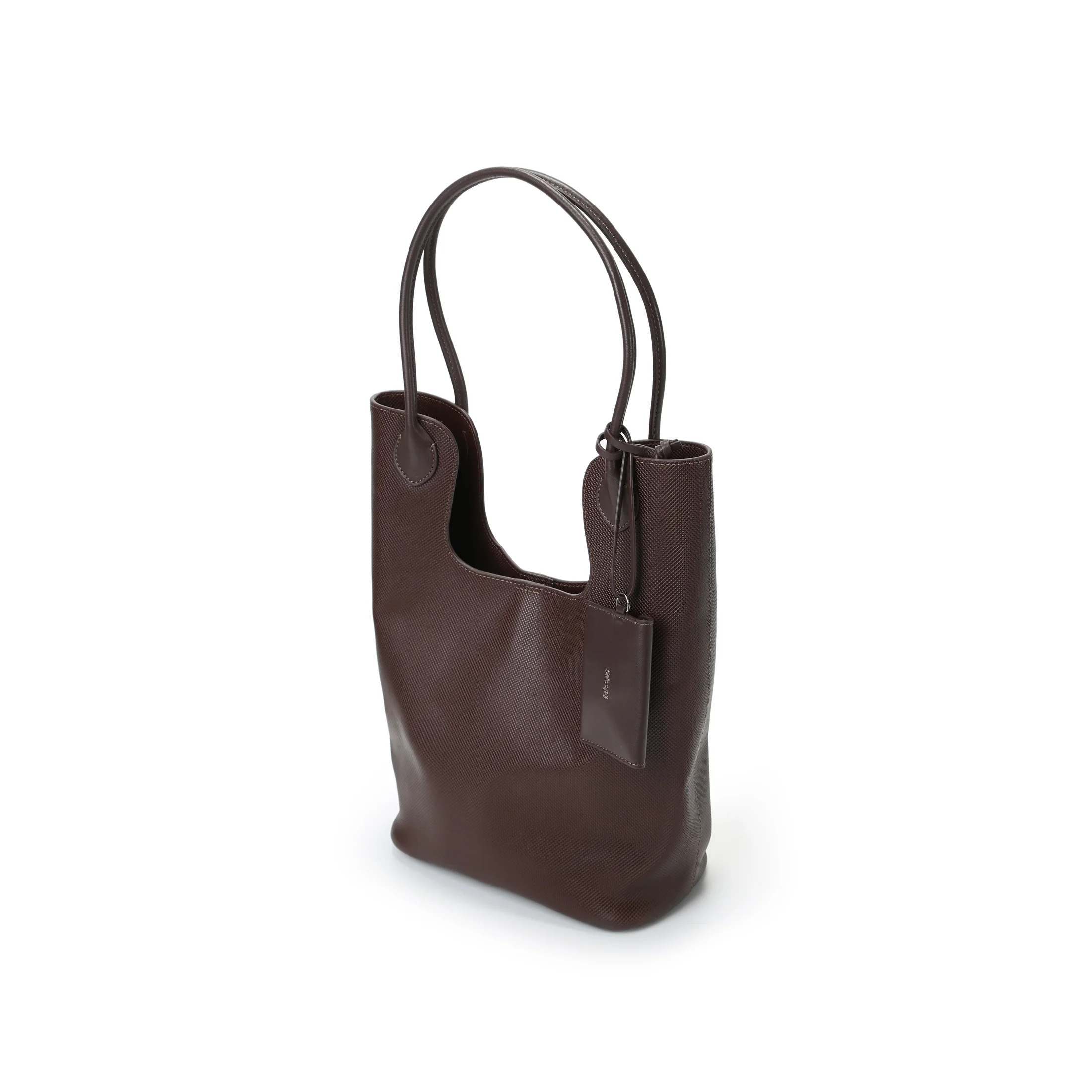Puzzle Cutout Shoulder Tote Bag - Image 9